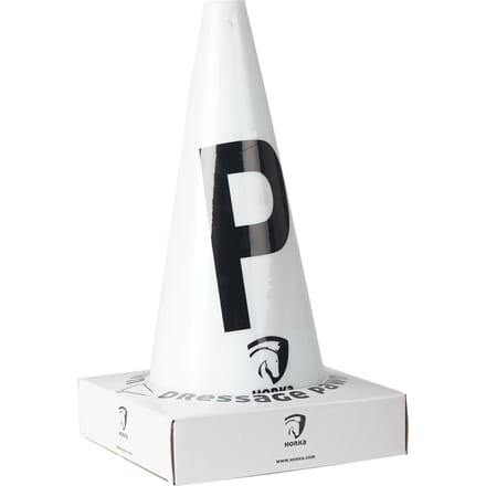 Horka Dressuurpionnen 30 Cm Wit 4-delig