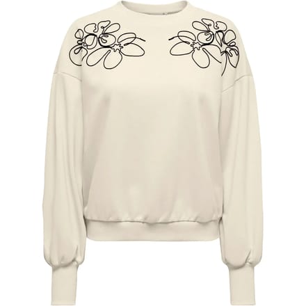 relaxed fit sweatshirt van katoenmix model 'BROOKE'