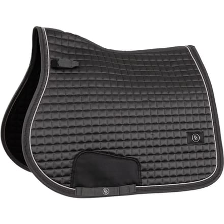 Saddlepad voor paard satijn BR Equitation Capri
