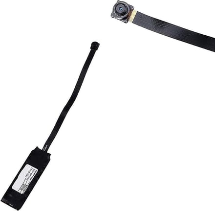 Verborgen Mini Camera - Spionage Camera - Beveiliging Thuis - HD Wifi Opname - 1x1x0.5 cm - Zwart