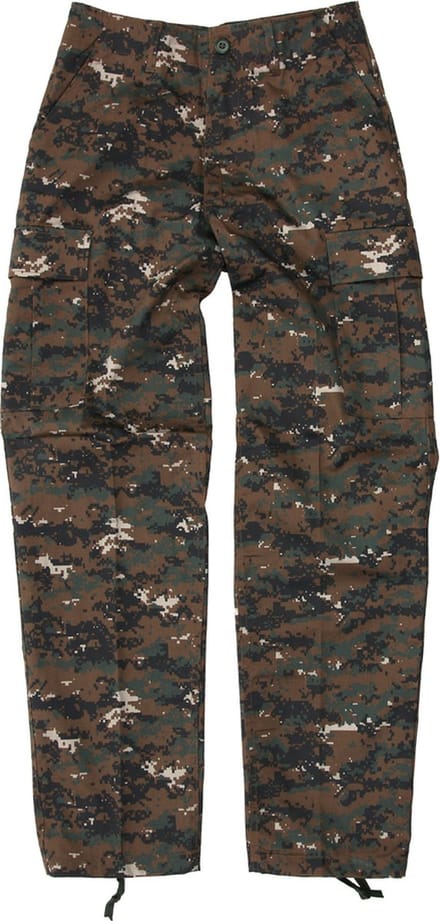 Fostex BDU legerbroek digital WDL camo XXS