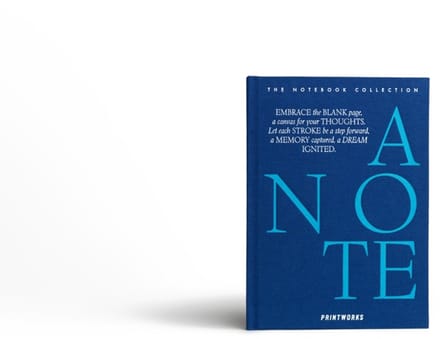 Printworks Notitieboek - Just a Note - Blauw