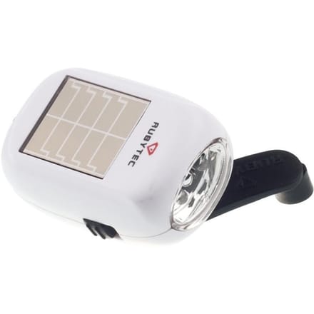 Rubytec Mini-zaklamp Kao Led Solar 4,6 X 3,1 Cm Abs Wit