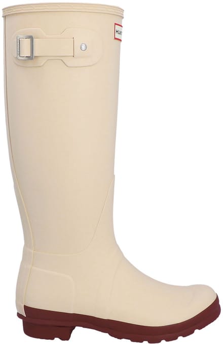 Hunter - Original Tall - Dames - Regenlaarzen Waterdicht - Beige