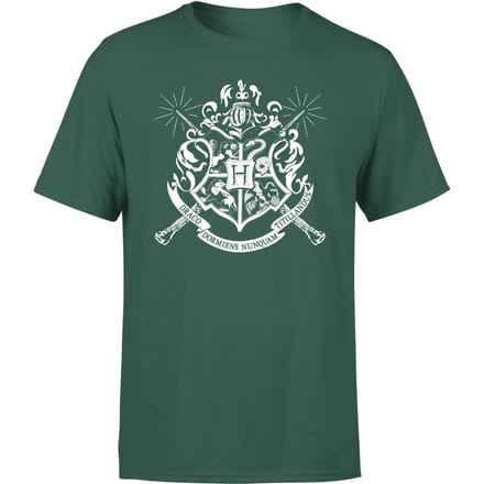 Harry Potter Hogwarts House Crest Men's T-Shirt - Green - L