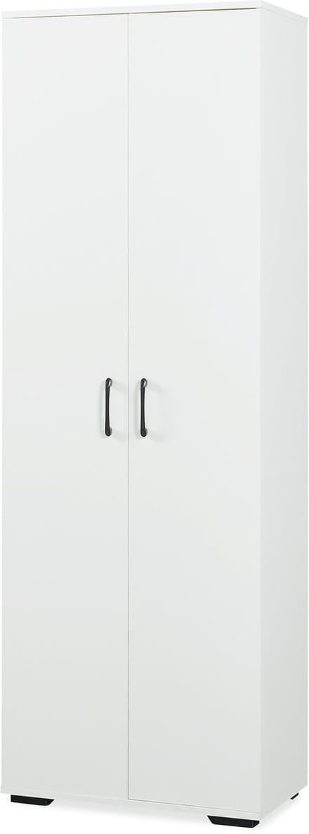 Kledingkast Chalvefted 175x60x35 cm wit [en.casa]
