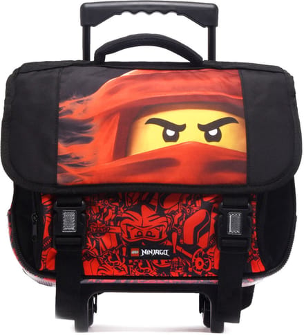 LEGO Boekentas / Rugzak / Schooltas Trolley 18L Ninjago Red PL