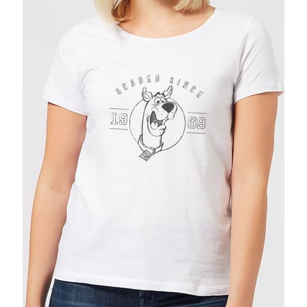 Scooby Doo Scared Since '69 Women's T-Shirt - White - S