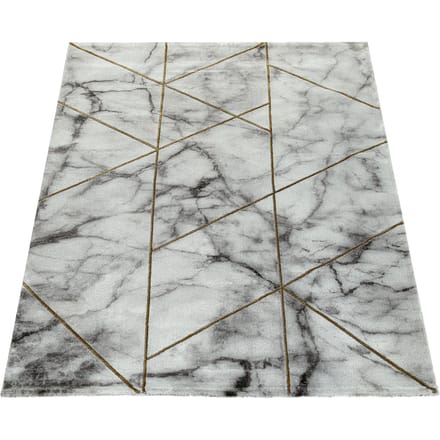 Tapijt Krevor geel 80x150 cm