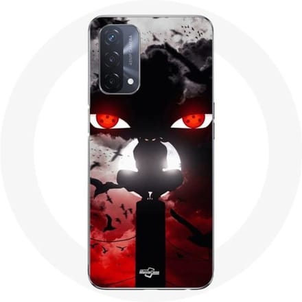 Oppo A93 5G hoesje itachi uchiha naruto anime kunst