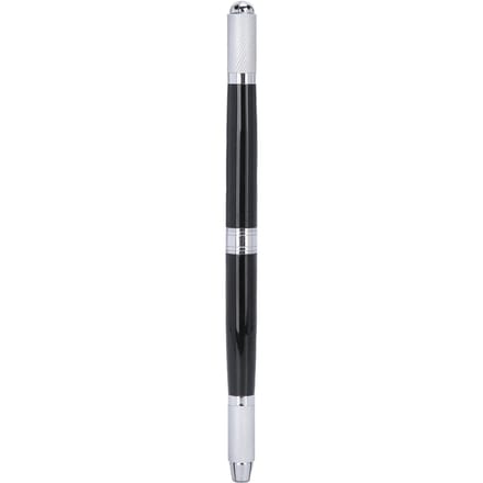 Draagbare Make-up Wenkbrauw Lip Handmatige Tattoo Pen Metaal Microblading Pen AccessoireZwart gray