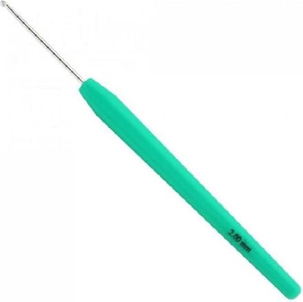 Lana Grossa haaknaald design color soft grip 15 cm  2,0 mm