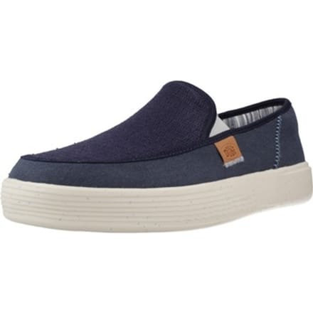 HEYDUDE Sunapee Instappers blauw Katoen - Maat 40