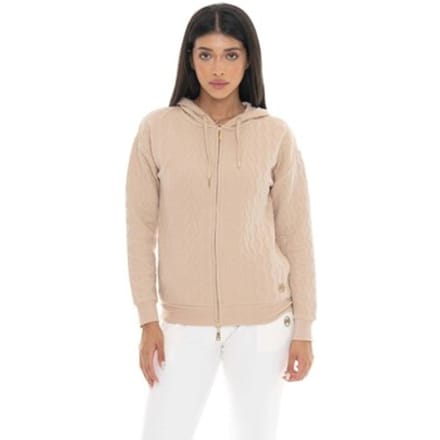 Capuchon sweaters Leone 1947 Woman Hoody Full Zip Bonded