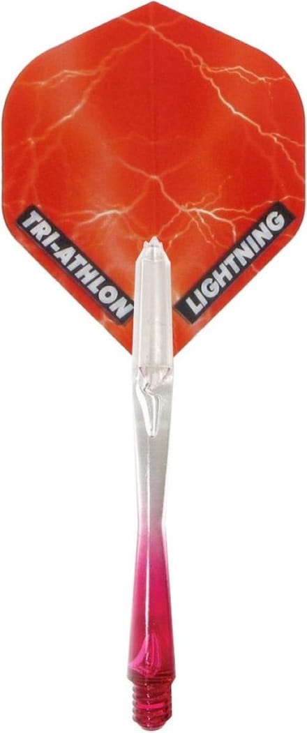 McKicks Flights & Shafts Thunder & Lightning Red