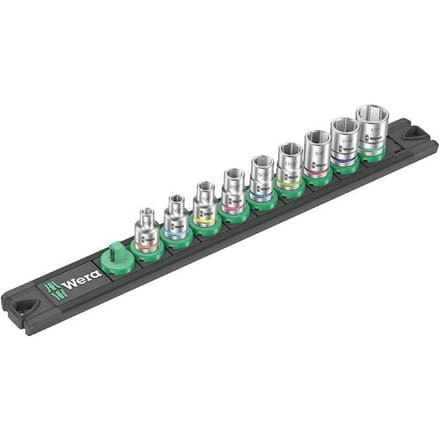 Wera A Imperial 05005420001 Dopsleutelset Inch 1/4 9-delig