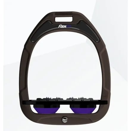 Plat Ultra Grip Bruin/Zwart/Paars Flex-On Green Composite