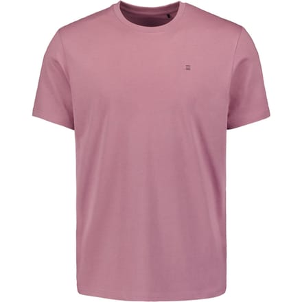 No Excess T-shirt crewneck solid basic mauve