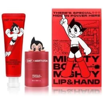 CNP Laboratory - Propolis Lipcerin & Hand Cream Set Mighty Atom Edition 2 pcs