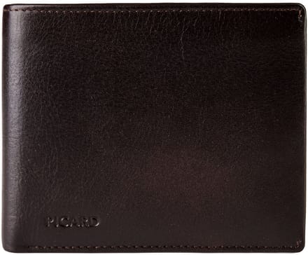PICARD Leren portemonnee Tennessee1 Wallet Chocolate donkerbruin