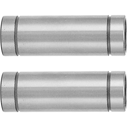 2PCS Cylindre Mouvement Linéaire Roulement à Billes Surface Nickelée Accessoires de Guidage Linéaire pour 3D white