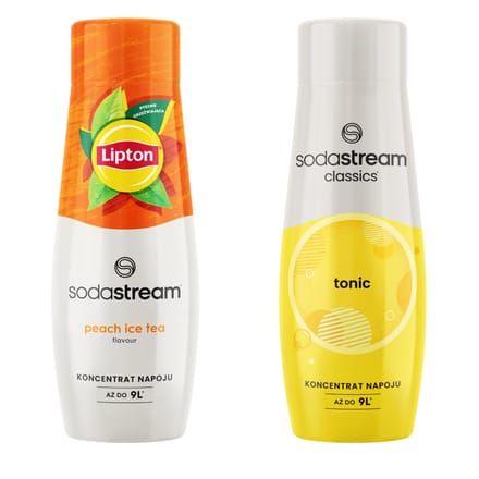 Sodastream Lipton - Limonadesiropen - Perzik - Tonic