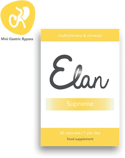 Mini Gastric Bypass - WLS Multivitaminen - Elan Supreme capsules - 60 capsules