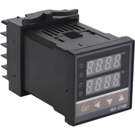 Temperatuurregelaar PID Intelligente Digitale Regelinstrument K-Type Ingang Relaisuitgang AC85‑265V gray