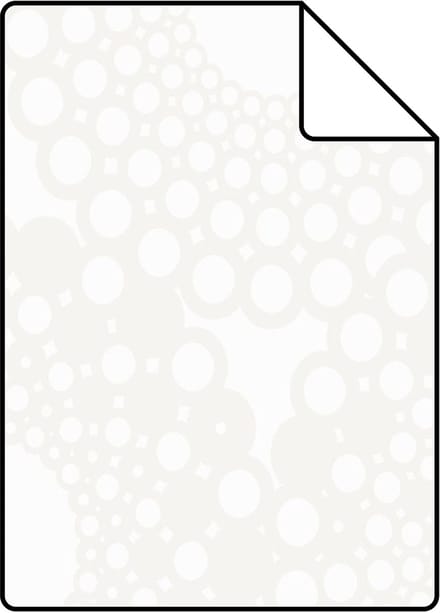 Proefstaal Origin Wallcoverings behang grafische vorm wit - 26,5 x 21 cm - 345933-S