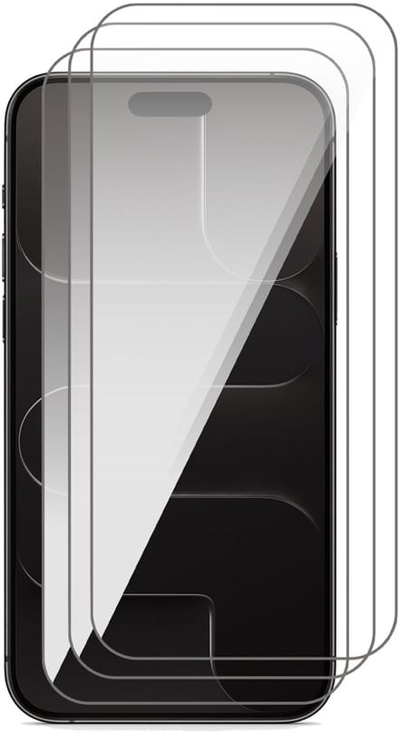 Screenprotector geschikt voor iPhone 17 Air - 3x Glas Screen Protector