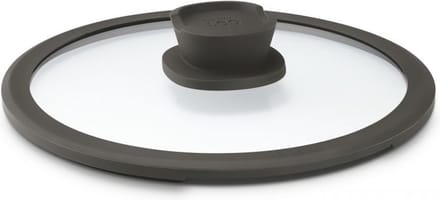 LEO Glazen deksel Stone - Ø 20cm - Grijs -