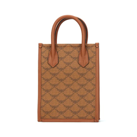 MCM Himmel Classic Laurel Leaf Logo Leren Tote Tas Dames Tote Tassen MMTEAAC02CO001 Basic Set (Bag+Dust Bag) brown