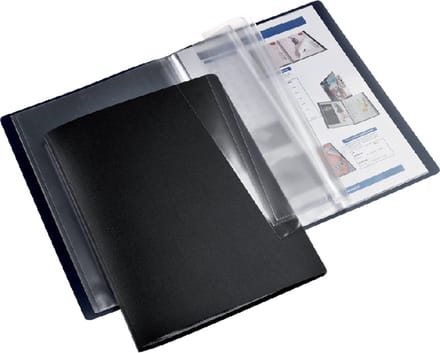Showmap Europel flexibel A4 30-tassen zwart | 10 stuks
