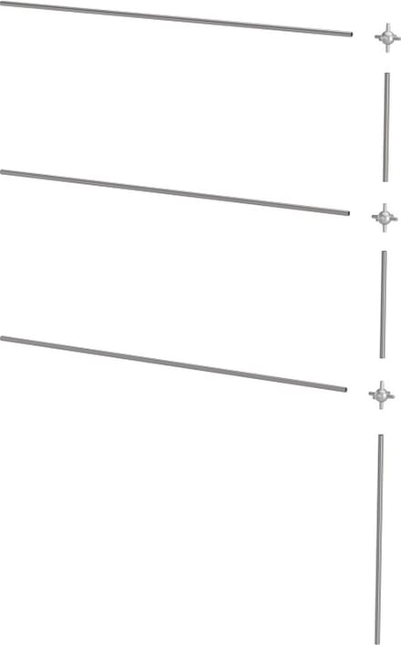 WITBOSCH - Plantensteun - Uitbreiding voor modulaire leisteun - 103 cm
