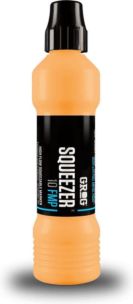 Verfstift Grog Squeezer FMP 10 mm - Sunray Yellow - Licht Oranje - Permanente Stift