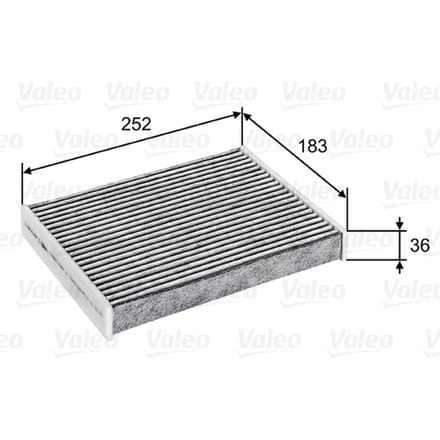 Cabinefilter VALEO 715802