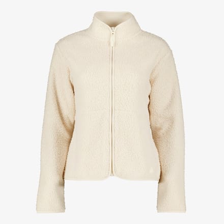 Mountain Peak dames outdoor fleece vest ecru - Beige - Maat L