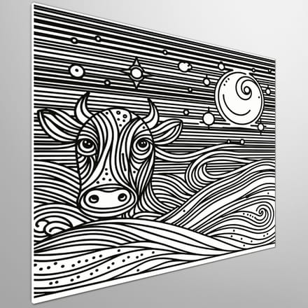 Kunstprint | Wanddecoratie | Forex | 100 × 100 cm
