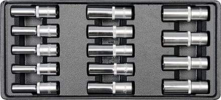Yato YT-5539 - Lang Nasets - 1/2" - 14 Stuks - CrV-Staal