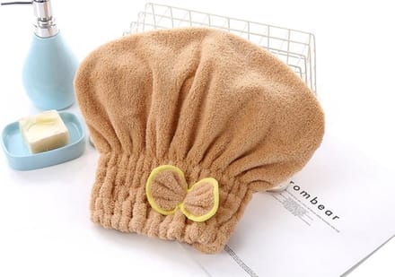 Haar Drogen - Handdoek Microfiber - Haar droog inrichtingen Caps -  Haar Droog Hoed