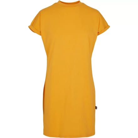 Urban Classics - Rainbow Tee Korte jurk - M - Geel