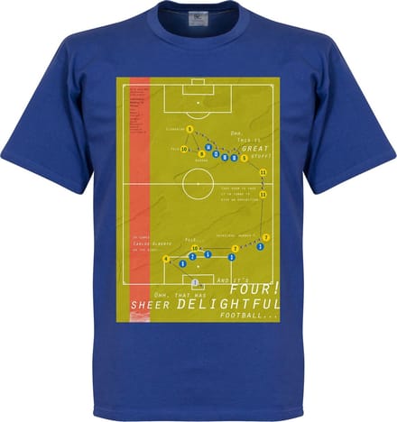 Pennarello Carlos Alberto 1970 Classic Goal T-Shirt - S
