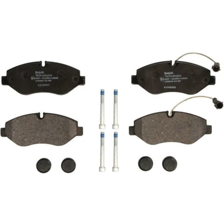 Remblokset DELPHI LP2043, voor