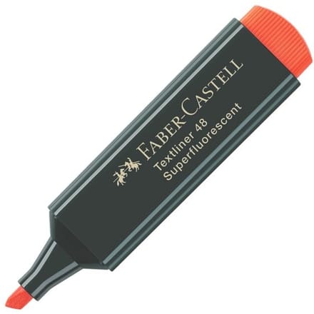 Faber-Castell tekstmarker - fluoriserend oranje - markeerstift - FC-154815