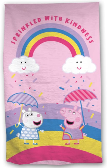 Peppa Pig Strandlaken Sprinkled - 70 x 140 cm - Katoen