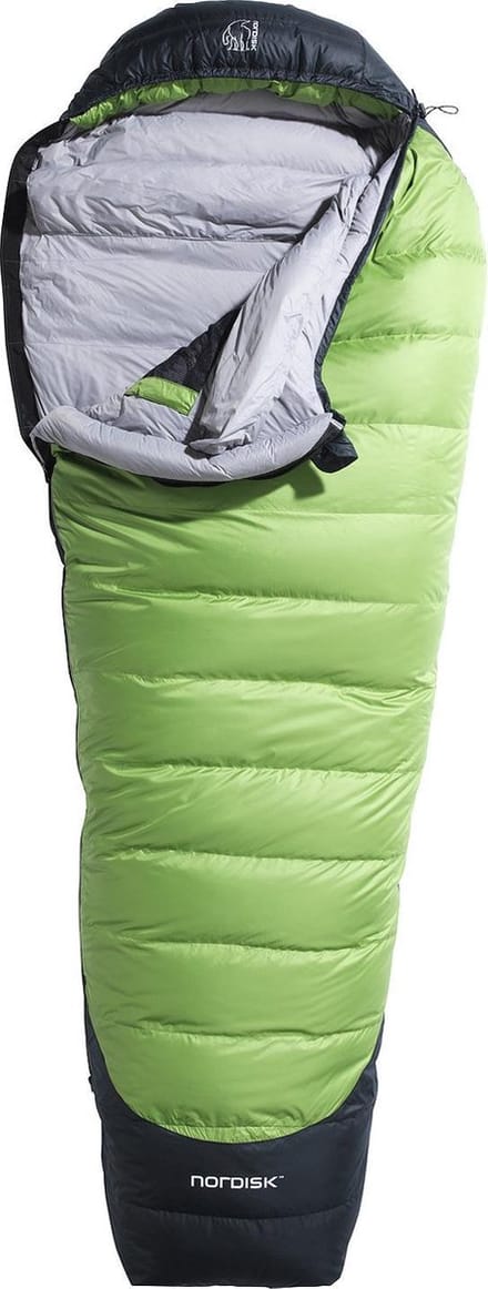 Nordisk Celsius - 10 L - Mummy Slaapzak - Rits Links - Groen
