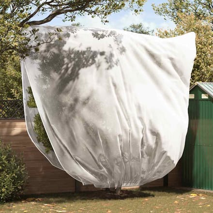 vidaXL Vorstbescherming Plantenfleece Covers 3 st Wit 3 x 3,93 m