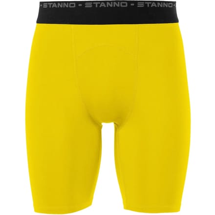 Stanno - Core Baselayer Shorts - Sportbroek - Maat 128 - Geel