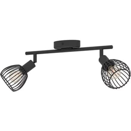 EGLO Sonnino Spot - E14 - 36,5 cm - Zwart