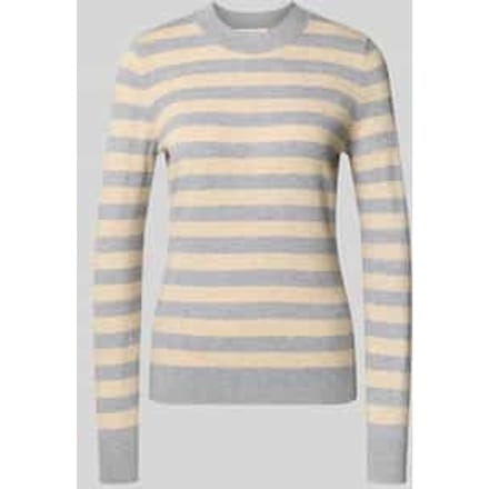 Gebreide pullover met ronde hals
